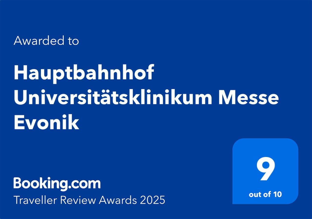 Hauptbahnhof Universitaetsklinikum Messe Evonik Essen Eksteriør bilde